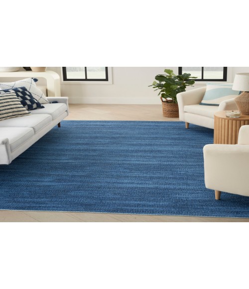 Nourison Nourison Washables Blue NWB03 4 ft. X 6 ft. Rectangle Rug