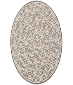 Nourison Aloha Ivory Grey ALH34 7’10” Round Rug