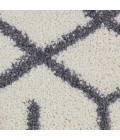 Nourison Moroccan Shag Area Rug MRS01-White