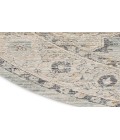 Nourison Nyle Light Blue Rug NYE07 7’10” Round - Rugs Town Nourison Nyle Light Blue NYE07 7’10” Round Rug