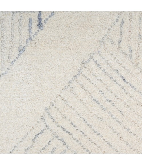 DKNY Pure Patterns Ivory Grey PRN01 8 ft. Rect. Rug