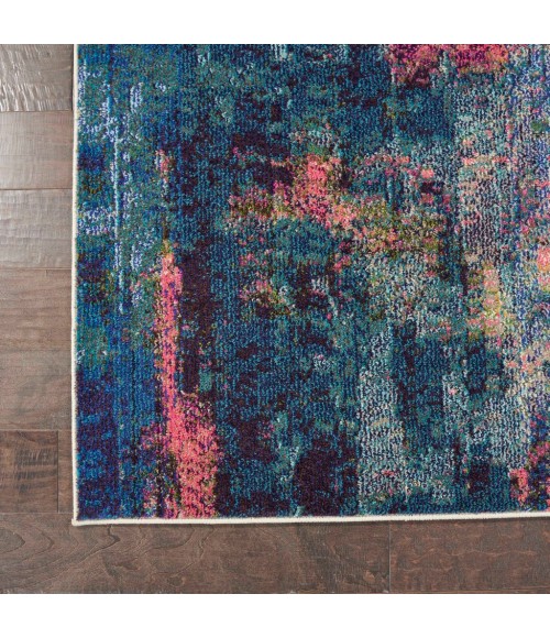 Nourison Celestial Area Rug CES09-Blue/Yellow