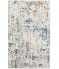 Nourison Quarry Beige Blue Rust QUA01 4 ft. X 6 ft. Rect. Rug