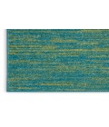 Nourison Nourison Essentials Blue Green NRE01 2 ft. 2 in. X 16 ft. Rectangle Rug