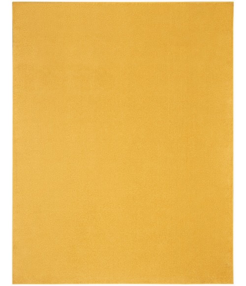 Nourison Essentials Area Rug Nourison Nourison Essentials Yellow Area Rug NRE01 Yellow 10' x 14'