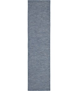 Nourison Positano - Pos01 Navy Blue Area Rug 2 ft. 2 X 8 ft. Rectangle