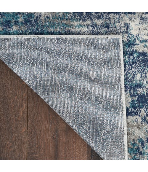 Nourison Passion Area Rug PSN36 Ivory Teal