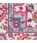 Nourison Passion Area Rug PSN20-Light Grey/Pink