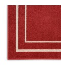 Nourison Nourison Essentials Area Rug NRE02 Brick/Ivory
