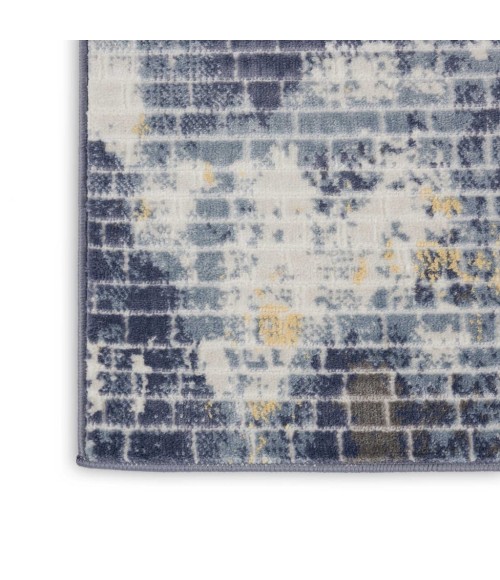 Nourison Urban Decor Area Rug URD05-Ivory/Sky