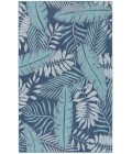 Nourison Garden Oasis Navy GOA02 4 ft. X 6 ft. Rectangle Rug