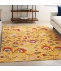 Nourison Allur Area Rug ALR08-Yellow Multicolor