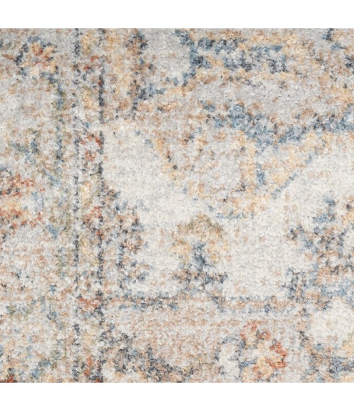 Nourison Astra Machine Washable Area Rug ASW12 Grey/Multi