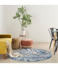 Nourison Aloha Area Rug ALH18-Ivory/Navy