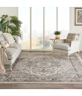Nourison Quarry Ivory Grey QUA05 10 ft. X 14 ft. Rect. Rug