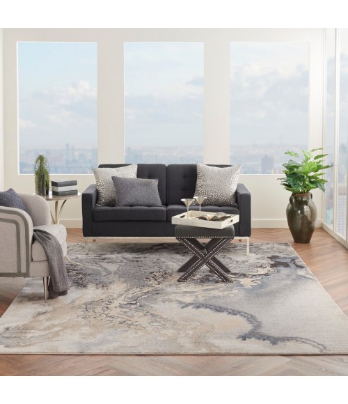 Nourison MAXELL Area Rug Nourison Maxell Area Rug MAE08-Grey