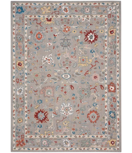 Nourison Parisa Area Rug PSA03 Grey 9'9" x 13'9"