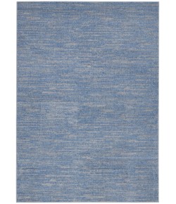 Nourison Essentials - Nre01 Blue Grey Area Rug 6 ft. X 9 ft. Rectangle