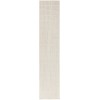 Nourison Cozy Modern Ivory Grey CMD03 2 ft. 2 in. X 10 ft. Rect. Rug