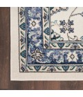 Nourison Home Nourison Essentials Ivory Blue Rug NRE05 10 ft. X 14 ft. Rectangle - Rugs Town Nourison Home Nourison Essentials Ivory Blue NRE05 10 ft. X 14 ft. Rectangle Rug