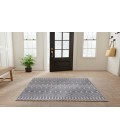 Nourison Astra Machine Washable Denim ASW10 5 ft. 3 in. X 7 ft. Rectangle Rug