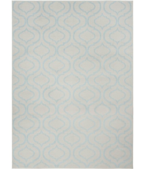 Nourison Jubilant Area Rug JUB19-Ivory/Blue