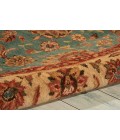 Nourison Living Treasures Round Area Rug LI05-Aqua