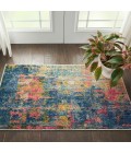 Nourison CELESTIAL Area Rug Nourison Celestial Area Rug CES09-Blue/Yellow