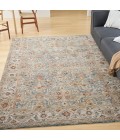 Nourison Sahar Blue Rug SHR03 8 ft. X 10 ft. Rect. - Rugs Town Nourison Sahar Blue SHR03 8 ft. X 10 ft. Rect. Rug