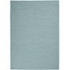 Nourison Positano - Pos01 Aqua Area Rug 5 ft. X 7 ft. Rectangle