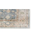 Nourison Astra Machine Washable Silver Blue ASW11 6 ft. 7 in. X 9 ft. Rectangle Rug