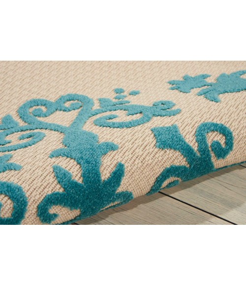 Nourison Aloha Area Rug ALH12-Aqua