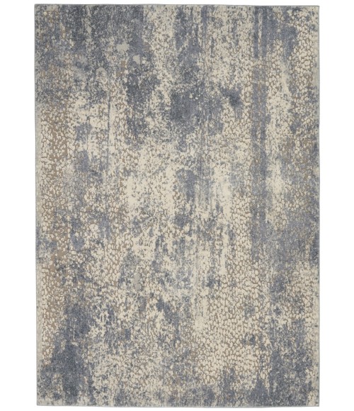 Nourison SAHARA Area Rug kathy ireland Home Sahara Area Rug KI391-Ivory/Slate