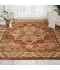 Nourison DELANO Area Rug Nourison Delano Area Rug DEL05-Brick