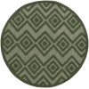 Nourison Home Versatile Green NRV01 4 ft. Round Rug
