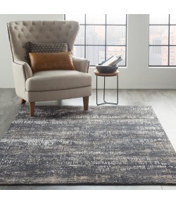 Michael Amini MA90 Uptown UPT03 Charcoal Grey 4 ft. X 6 ft. Area Rug