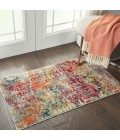 Nourison Celestial Area Rug CES13-Pink/Multicolor