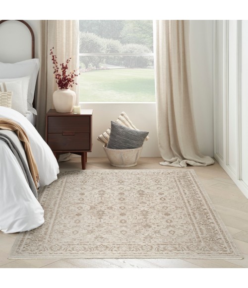 Nourison Shadows Ivory Grey SHW05 4 ft. X 6 ft. Rect. Rug