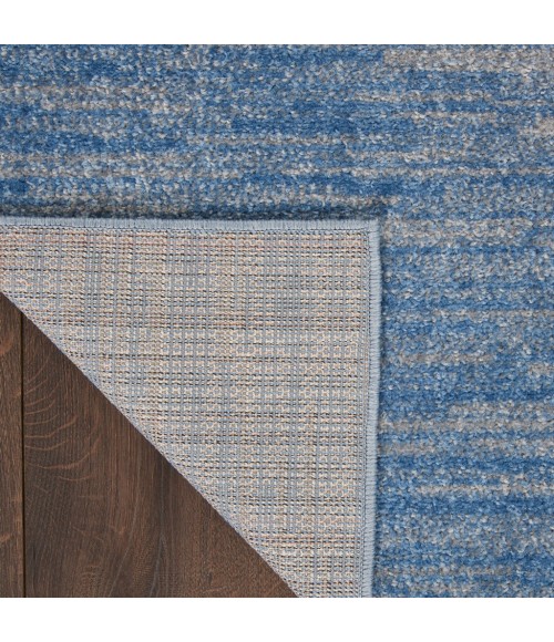 Nourison ESSENTIALS Area Rug Nourison Essentials Area Rug NRE01-Blue/Grey