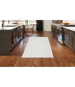 Nourison Washable Essentials Ivory Grey WAE01 2 ft. 2 in. X 8 ft. Rectangle Rug
