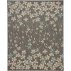 Nourison Tranquil(Traql) - Tra04 Grey Beige Area Rug 8 ft. X 10 ft. Rectangle
