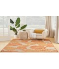 Nourison Garden Oasis Coral GOA04 4 ft. X 6 ft. Rectangle Rug