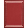Nourison Essentials - Nre02 Brick Ivory Area Rug 9 ft. X 12 ft. Rectangle