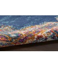 Nourison Passion Navy PSN03 2 ft. 2 in. X 10 ft. Rectangle Rug