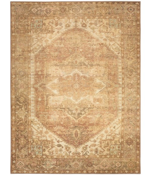 Nourison Vintage Washables Gold VWS14 9 ft. 10 in. X 13 ft. 2 in. Rect. Rug