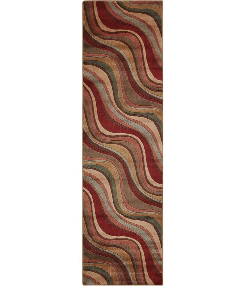Nourison SOMERSET Area Rug Nourison Somerset Runner Area Rug ST81-Multicolor