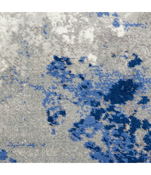 Twilight Area Rug Nourison Twilight Area Rug TWI22 Blue/Grey 2'3" x 3'