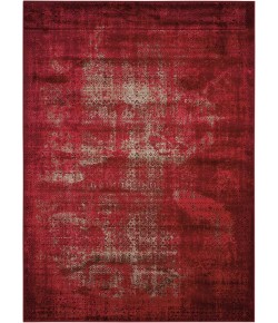 Nourison Karma - Krm01 Red Area Rug 9 ft. 3 X 12 ft. 9 Rectangle