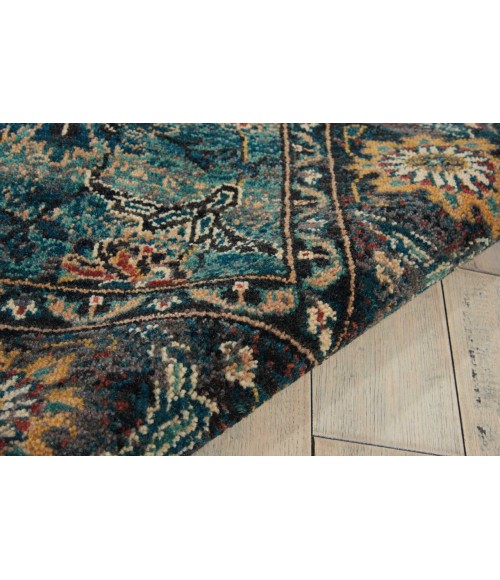 Nourison 2020 Area Rug Nourison 2020 Round Area Rug NR207-Marine