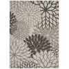 Nourison Aloha - Alh05 Silver Grey Area Rug 9 ft. 6 X 13 ft. Rectangle